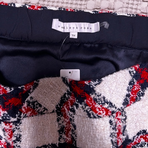English Factory Tweed Plaid Miniskirt | Anthropologie - Picture 5 of 5